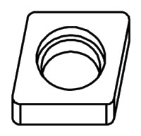 подкладная пластина